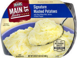 Signature Mashed Potatoes With Real Whole Milk, Butter, & Black Pepper, Signature