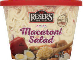 Amish Macaroni Salad, Amish Macaroni