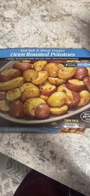 Sea Salt & Black Pepper Oven Roasted Potatoes, Sea Salt & Black Pepper