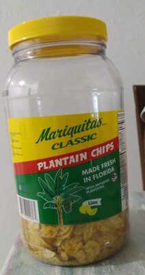 Lime Plantain Chips, Lime