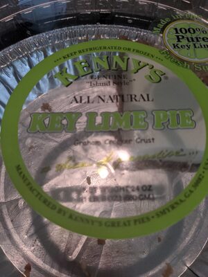 All Natural Key Lime Pie