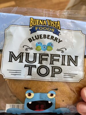 Whole Grain Blueberry Muffin Top