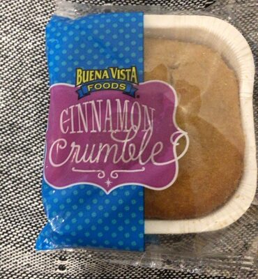 Whole Grain Cinnamon Crumble, 4 oz, IW