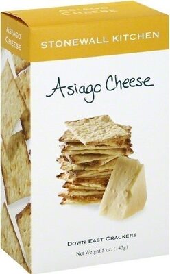 Asiago Cheese Down East Crackers, Asiago Cheese