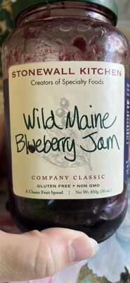 Wild Maine Blueberry Jam, Wild Maine Blueberry
