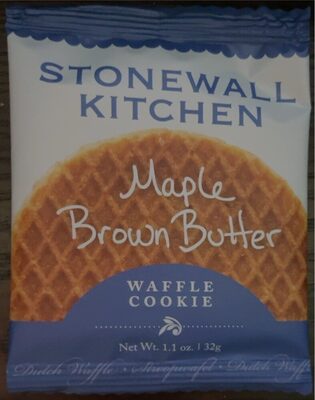 Maple Brown Butter Waffle Cookie, Maple; Brown Butter