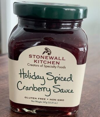 Holiday Spiced Cranberry Sauce, Holiday Spiced Cranberry