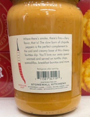 Medium Hot Chipotle Queso, Medium Hot Chipotle