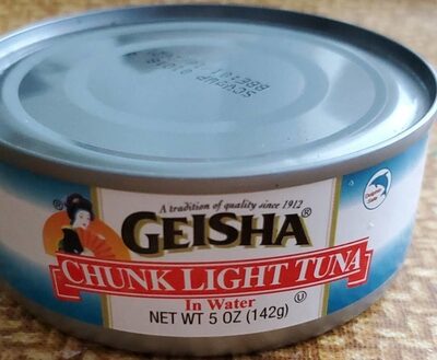 Chunk Light Tuna In Water, Chunk Light