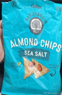 Sea Salt Almond Chips, Sea Salt