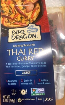 Thai Red Curry Cooking Sauce Kit, Thai Red Curry