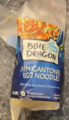 Thin Cantonese Egg Noodles, Cantonese Egg