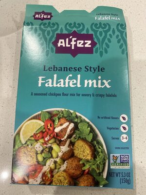 Lebanese Style Falafel Mix, Lebanese Style