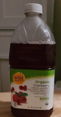 Cranberry Organic Apple Juice, Cranberry