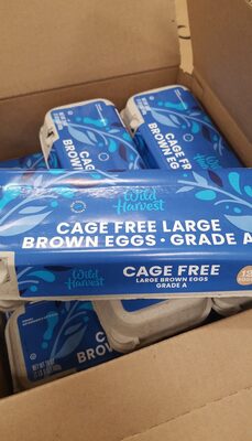 Grade A Cage Free Large Brown Eggs