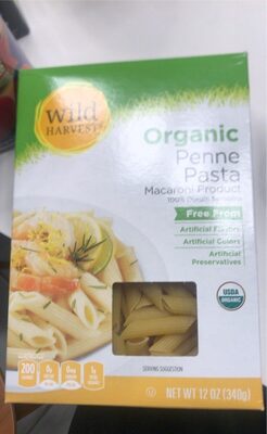 100% Durum Semolina Macaroni Product, Penne Pasta