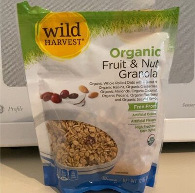 Organic Fruit & Nut Granola, Fruit & Nut