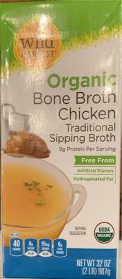 Chicken Bone Broth Organic Sipping Broth, Chicken Bone Broth