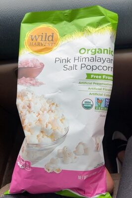 Pink Himalayan Organic Salt Popcorn, Pink Himalayan