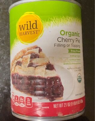 Organic Cherry Pie Filling Or Topping, Cherry