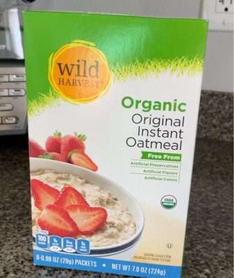 Original Organic Instant Oatmeal, Original