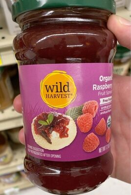 Raspberry Organic Fruit Spread, Raspberry