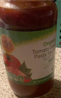 Tomato Basil Organic Pasta Sauce, Tomato Basil