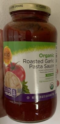 Roasted Garlic Organic Pasta Sauce, Roasted Garlic