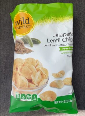 Jalapeno Lentil Chips Lentil And Potato Snacks, Jalapeno Lentil Chips