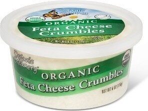 Organic Feta Cheese Crumbles, Feta