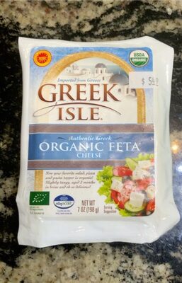 Authentic Greek Organic Feta Cheese
