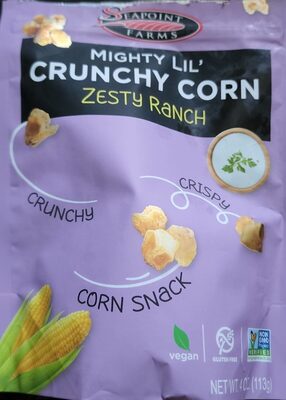 Zesty Ranch Mighty Lil' Crunchy Corn Snack, Zesty Ranch