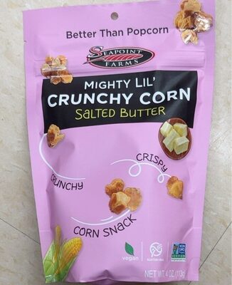 Salted Butter Mighty Lil' Crunchy Corn Better Than Popcorn, Salted Butter