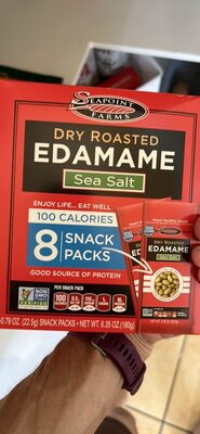 Sea Salt Dry Roasted Edamame, Sea Salt