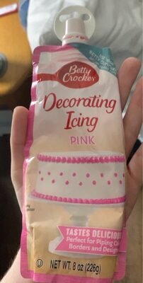 Pink Decorating Icing