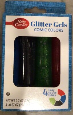 Comic Colors Glitter Gels
