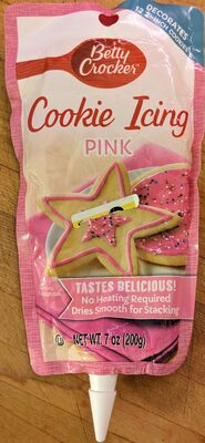 Decorating Cookie Icing, Pink