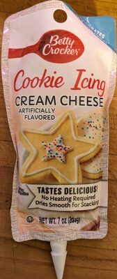 Cream Cheese Flavored Decorating Cookie Icing, Cream Cheese