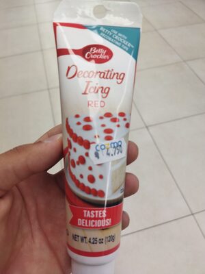 Decorating Icing, Red