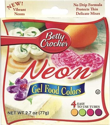 Neon Gel Food Color