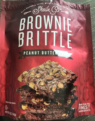 Sheila G's, Brownie Brittle, Cookie Peanut Butter Chip
