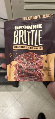 Chocolate Chip Brownie Brittle, Chocolate Chip