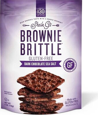 Dark Chocolate Sea Salt Brownie Brittle, Dark Chocolate Sea Salt