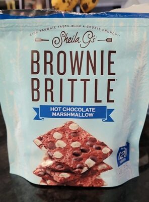 Hot Chocolate Marshmallow Brownie Brittle, Hot Chocolate Marshmallow