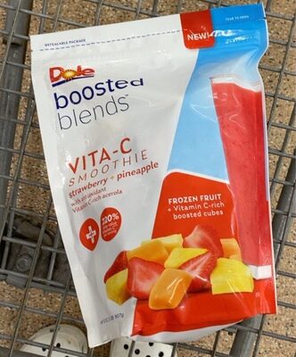 Strawberry + Pineapple Vita-C Smoothie Boosted Blends, Strawberry + Pineapple