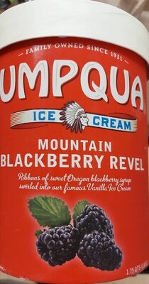 Mountain Blackberry Revel Ice Cream, Mountain Blackberry Revel