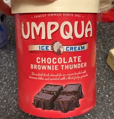 Chocolate Brownie Thunder Ice Cream, Chocolate Brownie