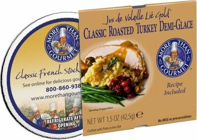 Classic Roasted Turkey Demi-Glace