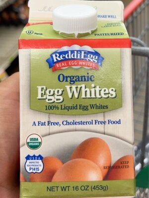 Organic 100% Liquid Egg Whites