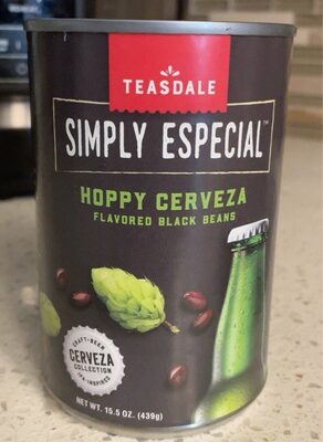 Hoppy Cerveza Flavored Black Beans, Hoppy Cerveza